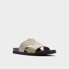 Marcelo in Taupe - Slide sandal