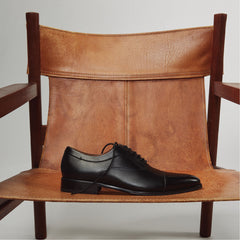Osborne Black Men's Oxfords & Lace-ups - Oxford shoe