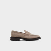 Aleris Brown Men's Dress Shoes - Loafer Lug sole