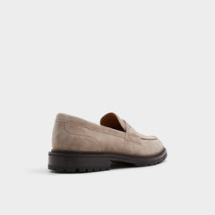 Aleris Brown Men's Dress Shoes - Loafer Lug sole