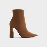 Block heel Carredendar in Tan - Ankle boot