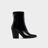 Norelle in Black - Ankle boot Block heel