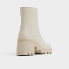 Lug sole Merielle in Other White - Ankle boot