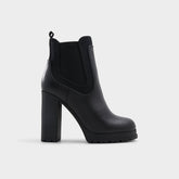 Lug sole Bold Black Women's Ankle boots - Ankle boot