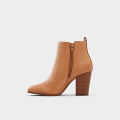 Block heel Noemieflex Dark Beige Women's Ankle boots - Ankle boot