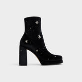 Starrie in Black - Ankle boot Platform