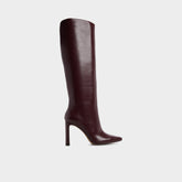 Elyne in Burgundy - Knee-high boot