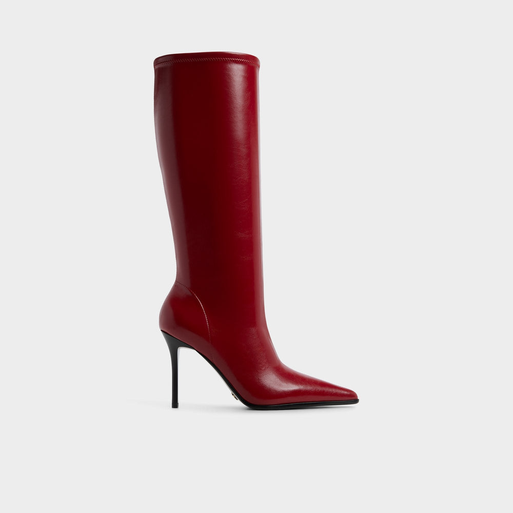 Re in Emily Medium Red - Knee-high boot Stiletto heel