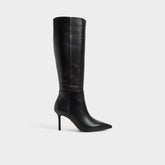 Stiletto heel Saphiria in Black - Knee-high boot