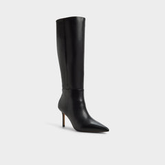 Stiletto heel Saphiria in Black - Knee-high boot