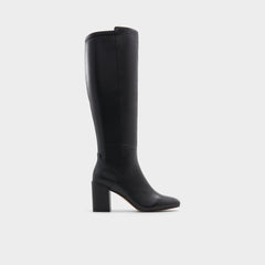 Block heel Satori Black/Black Women's Tall Boots - Knee-high boot
