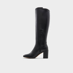 Block heel Satori Black/Black Women's Tall Boots - Knee-high boot
