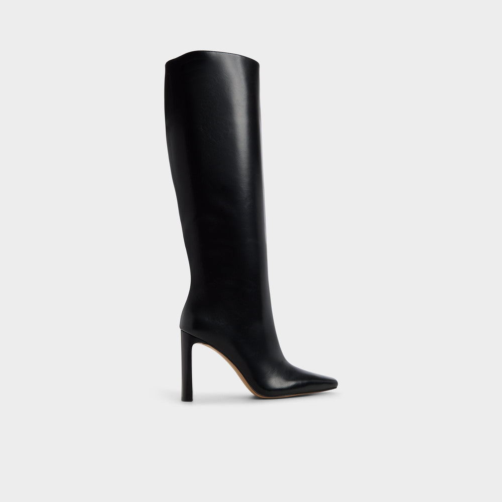 Elyne in Other Black - Knee-high boot