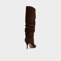 Kimmia in Medium Brown - Knee-high boot Stiletto heel
