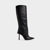 Stiletto heel Lenoria in Black - Knee-high boot