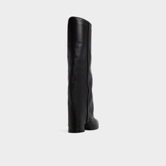 Maeveh in Black - Knee-high boot Platform