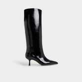 Selora Black Women's Tall Boots - Knee-high boot Stiletto heel
