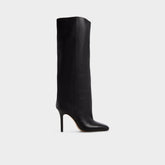 Stiletto heel Aleena in Black - Knee-high boot