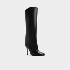 Stiletto heel Aleena in Black - Knee-high boot