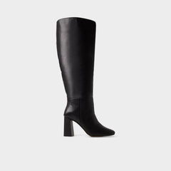 Helana in Wc Black - Knee-high boot Block heel
