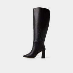 Helana in Wc Black - Knee-high boot Block heel