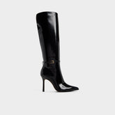 Stiletto heel Maellie in Black - Knee-high boot