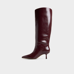 Selora in Wc Burgundy - Knee-high boot Stiletto heel