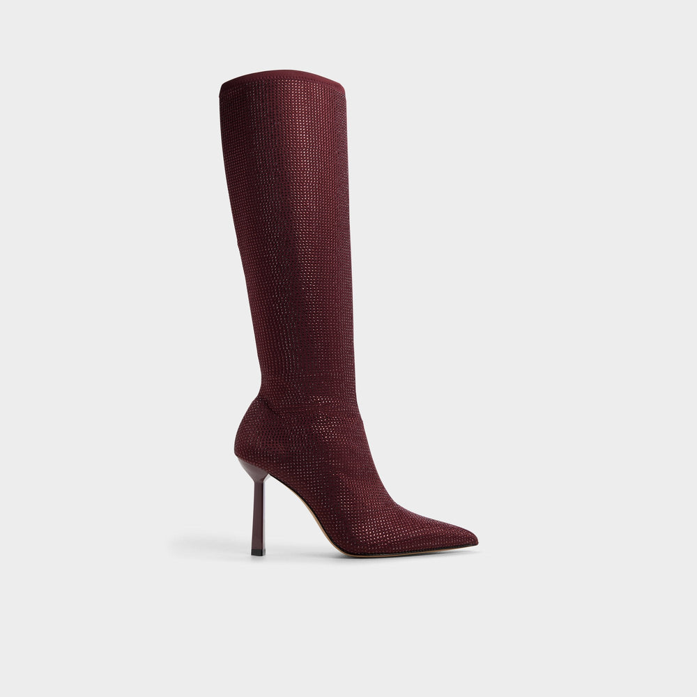 Innez in Bordo - Knee-high boot Stiletto heel