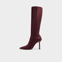 Innez in Bordo - Knee-high boot Stiletto heel