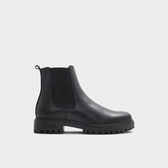 Lug sole Adalitlan Black Women's Casual boots - Chelsea boot