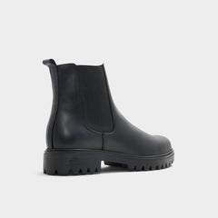 Lug sole Adalitlan Black Women's Casual boots - Chelsea boot