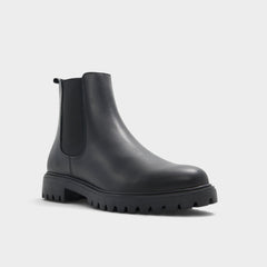 Lug sole Adalitlan Black Women's Casual boots - Chelsea boot