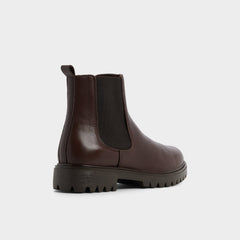 Adalitlan in Medium Brown - Chelsea boot Lug sole