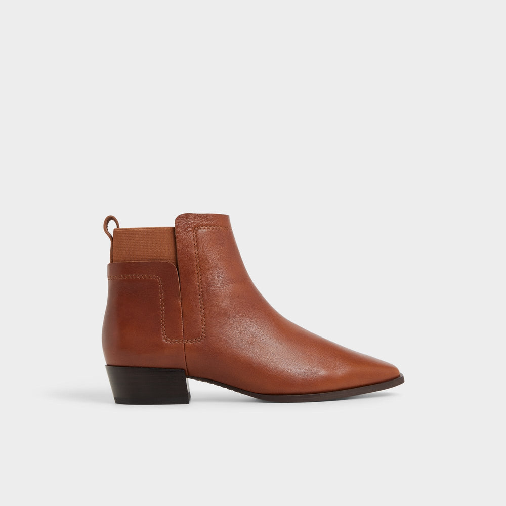 Block heel Raneldar in Medium Brown - Chelsea boot