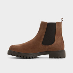 Adalitlan in Taupe - Chelsea boot Lug sole