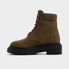 Lug sole Lewellan in Dark Green - Hiking boot