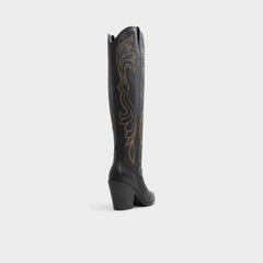 Cup sole Alamo Other Black Women's Tall Boots - Western boot