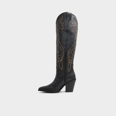 Cup sole Alamo Other Black Women's Tall Boots - Western boot