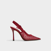 Stiletto heel Hennie in Dark Red 14151902 - Slingback heel