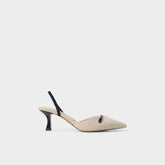 Nailah Open Natural Women's Kitten heels - Slingback heel Kitten heel
