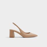 Uliana Beige Women's Block heels - Slingback heel Block heel