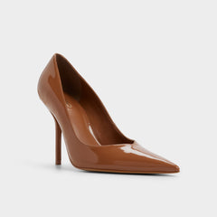 Stiletto heel Emelie in Medium Brown - Pump