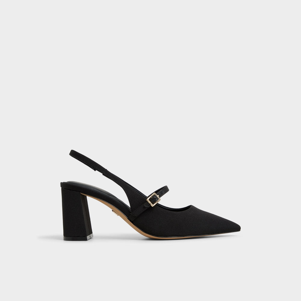 Vestian in Black 14119843 - Slingback heel Block heel