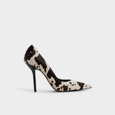 Emelie in Open Brown - Pump Stiletto heel
