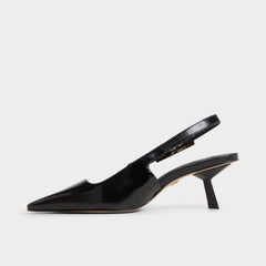 Kitten heel Nealie in Black 14139075 - Slingback heel