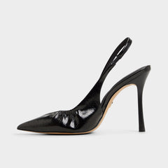 Stiletto heel Mystie Black Women's Slingbacks - Slingback heel