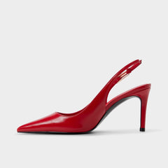 Syliaa in Red - Slingback heel