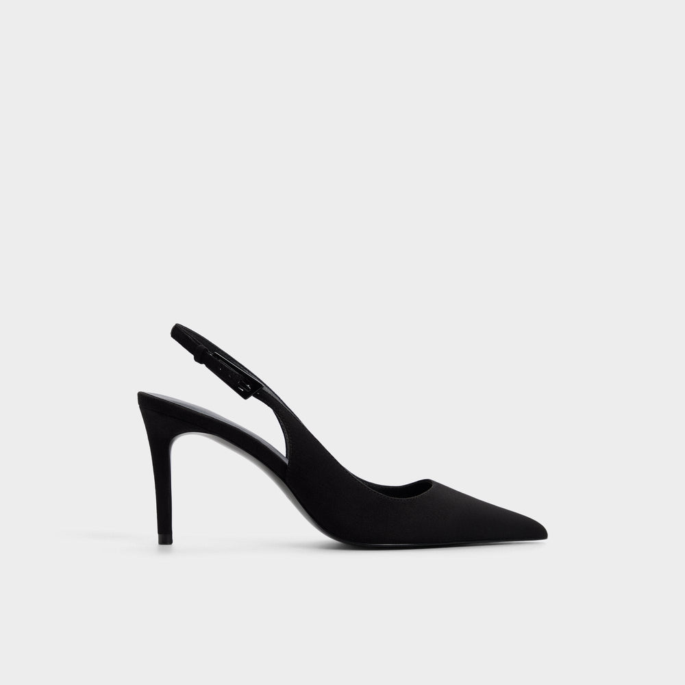 Syliaa in Other Black - Slingback heel