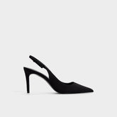 Syliaa in Other Black - Slingback heel