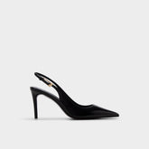 Syliaa in Open Black - Slingback heel